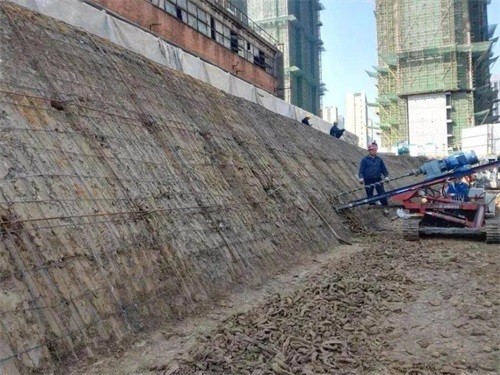 雁山建筑边坡支护