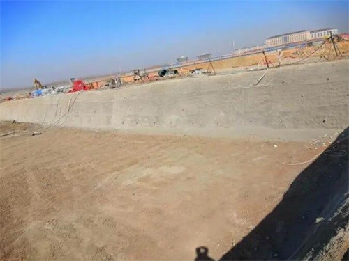 雁山高铁桩基础建设